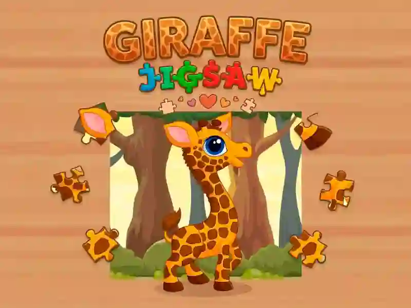 Játék Giraffe Jigsaw online