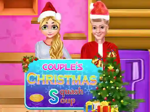 Játék Couple Christmas Squash Soup online