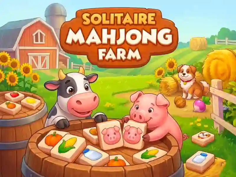 Játék Solitaire Mahjong Farm online