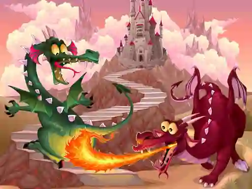 Játék Fairy Tale Dragons Memory online