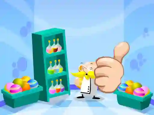 Játék Crazy Professor Bubble online