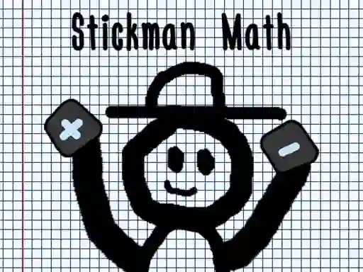 Játék Stickman Math online