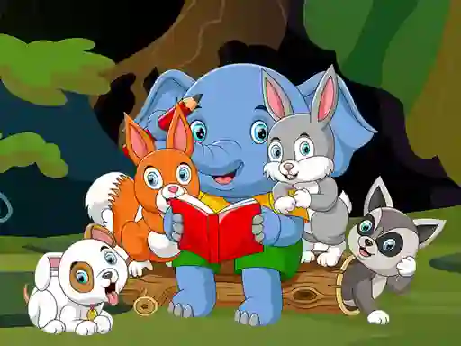 Játék Cute Animals Memory online