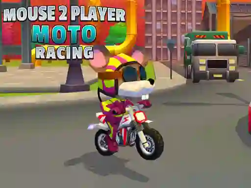 Játék Mouse 2 Player Moto Racing online