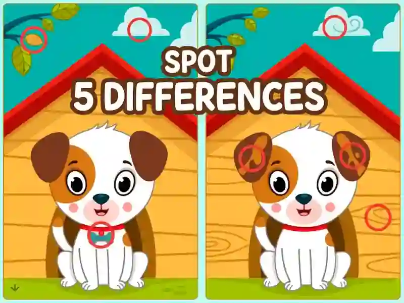 Játék Spot 5 Differences online