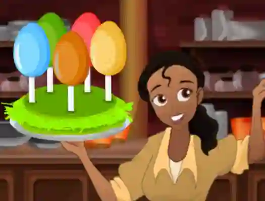 Játék Princess Easter Egg Decoration online