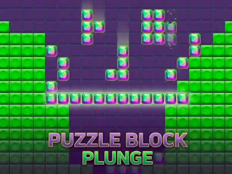 Játék Puzzle Block Plunge online