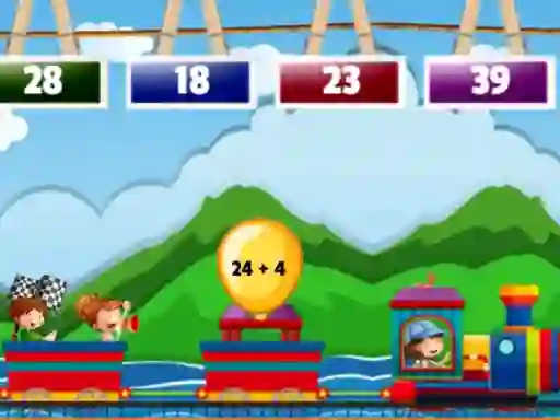 Játék Math Train Addition online