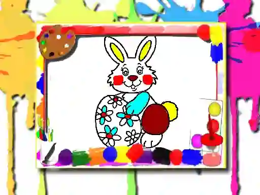 Játék Easter Coloring Book online
