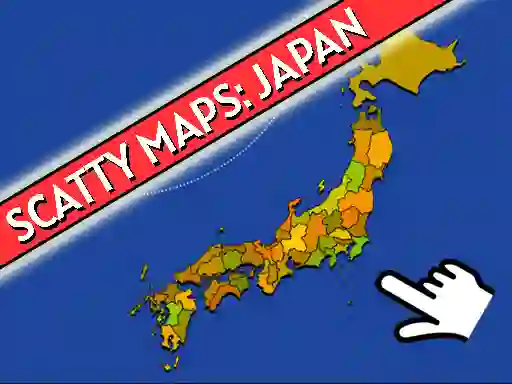 Játék Scatty Maps Japan online