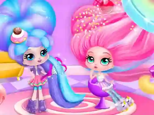 Játék Cotton Candy Style Hair Salon online