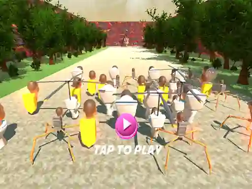 Játék SQUID TOILET 3D online