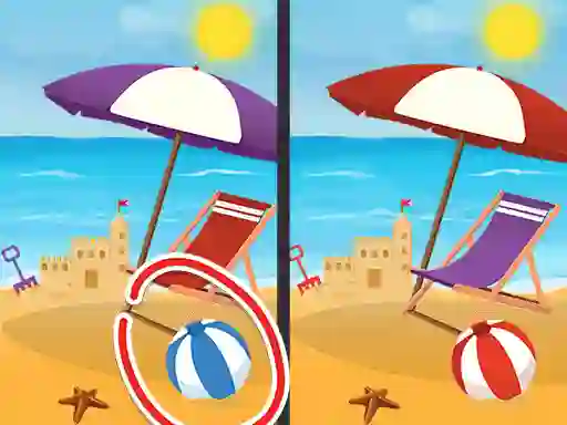 Játék Spot The Difference Seasons online