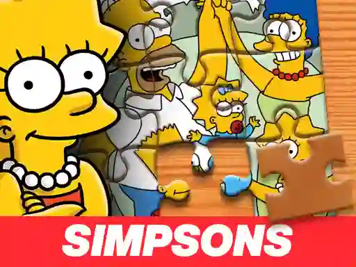 Játék Simpson Jigsaw Puzzle online