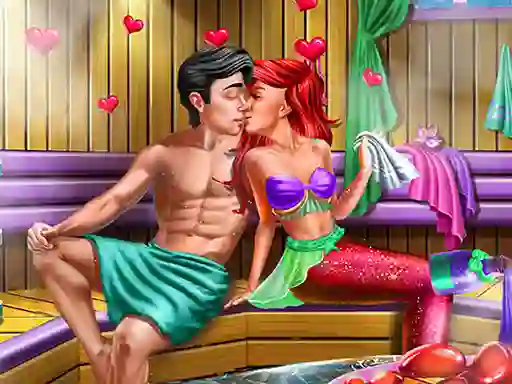 Játék Mermaid Sauna Flirting online