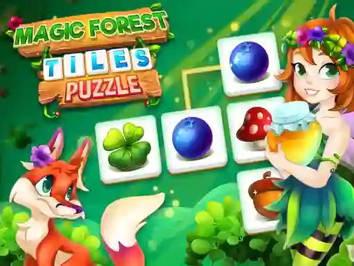 Játék Magic Forest Tiles Puzzle online