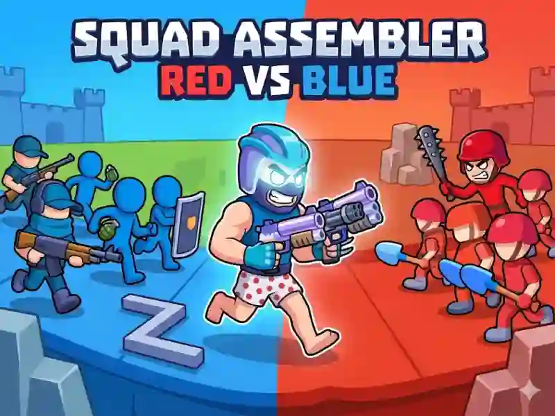 Játék Squad Assembler Red Vs Blue online