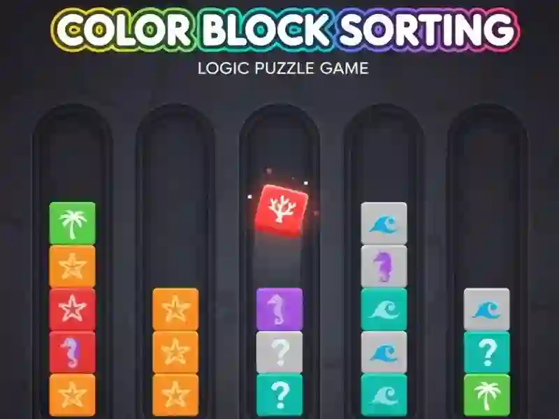 Játék Color Block Sorting online