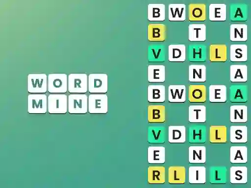 Játék Word Mine online
