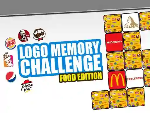 Játék Logo Memory Food Edition online