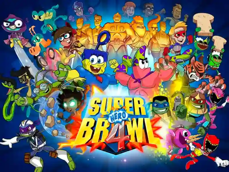 Játék Super Hero Brawl 4 online