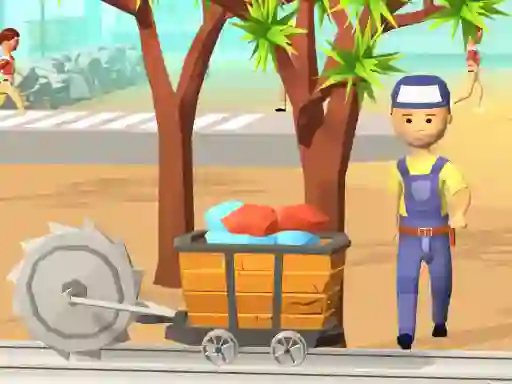 Játék Stone Miner 3d online