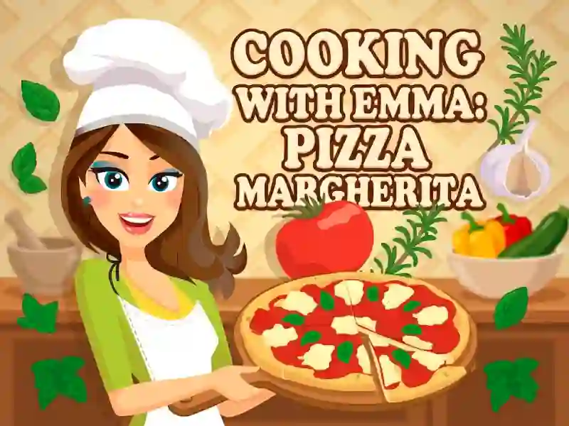 Játék Cooking with Emma Pizza Margherita online