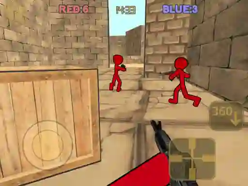 Játék Stickman Counter Terror Shooter online