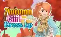Játék Autumn Girl Dress Up online
