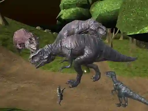 Játék Mightnight Multiplayer Dinosaur Hunt online