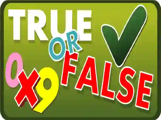 Játék True or False online