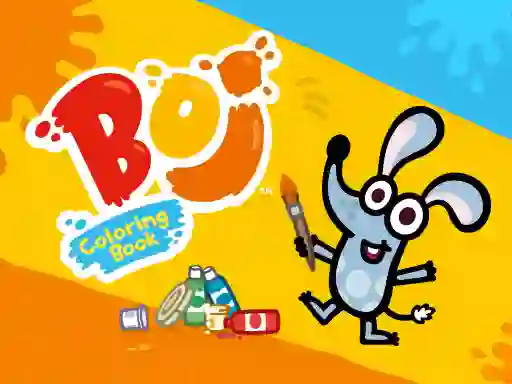 Játék Boj Coloring Book online