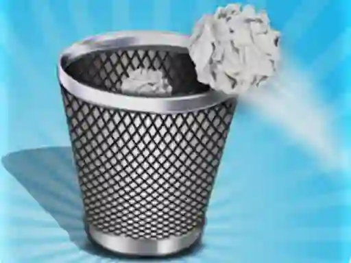 Játék Trash Toss Paper Flings online