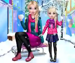 Játék Elsie Winter Day online