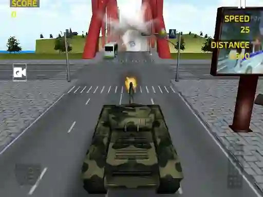 Játék Army Tank Driving Simulation online