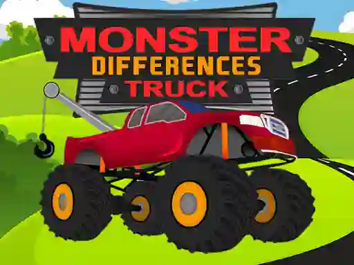 Játék Monster Truck Differences online