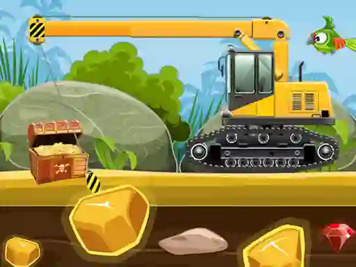 Játék Gold Truck Crane online