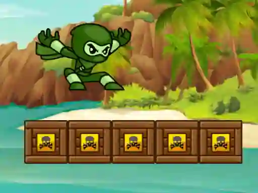 Játék Green Ninja Run online