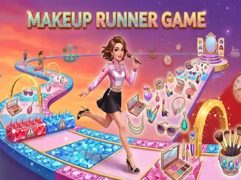 Játék Makeup Runner Game online