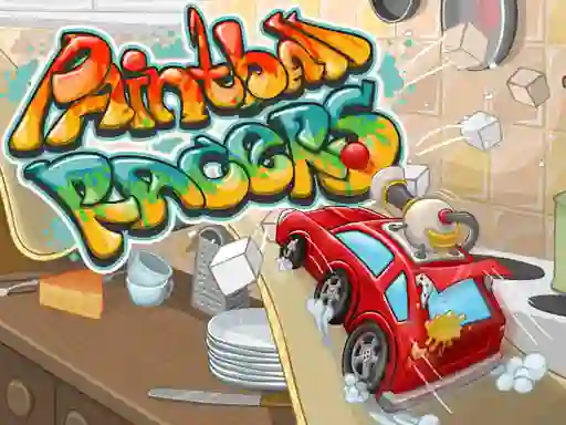 Játék Paintball Racers online