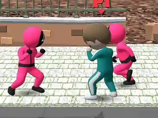 Játék Squid Game Multiplayer Fighting online