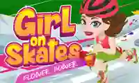 Játék Girl on Skates: Flower Power online