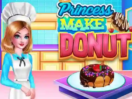 Játék Princess Make Donut online