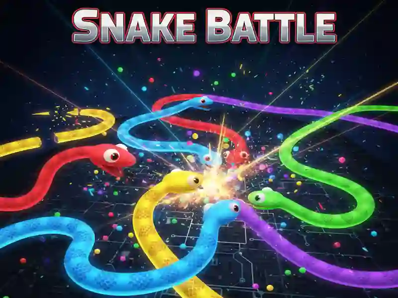 Játék Snake Battle online