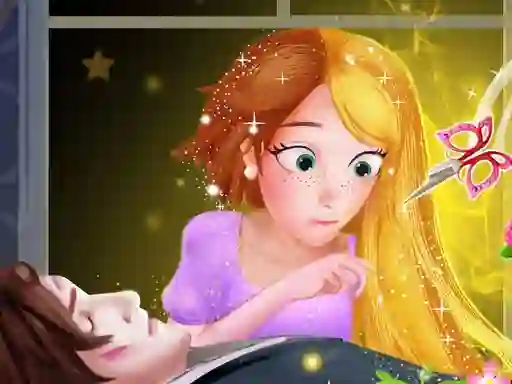 Játék Long Hair Princess Rescue Prince online
