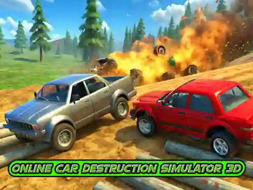 Játék Online Car Destruction Simulator 3D online