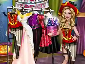 Játék Dove Halloween Dolly Dress Up online