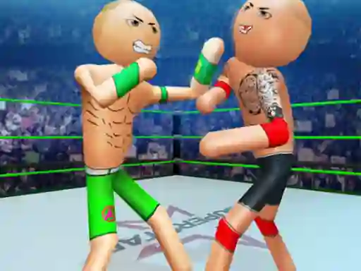 Játék Police Stick Man Wrestling Fighting online