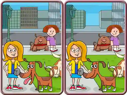Játék Spot The Differences City online