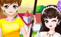 Játék Romantic Spring Couple online